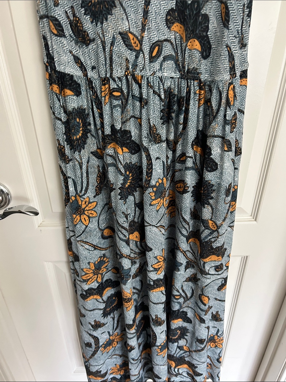 Ulla Johnson Floral dress stretchy with pockets new small - Picture 3 of 4